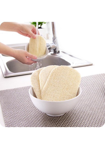 Lif Kabağı Ovma Fırçası Sünger Seti, Lif Kabağı Temizleme Fırçalarını Çıkarın Peeling Scrubber Makyaj Süngerleri (Yurt Dışından) fiyatları