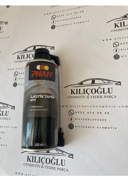 Kılıçoğlu Lastik Tamir Kiti 400ML fiyatları