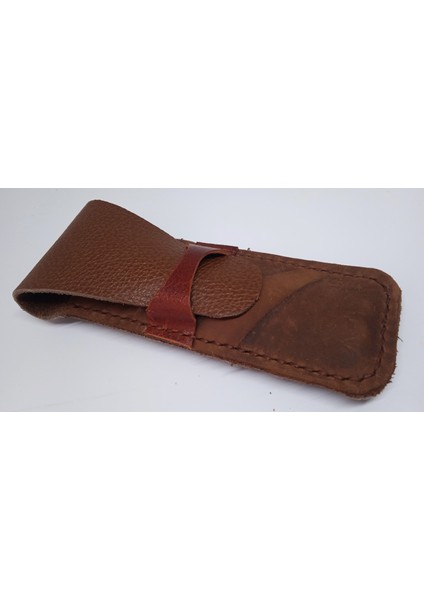 Crazy Hors Gerçek Deri Özel Kalemleriniz Için Kalemlik Kalem Kutu ( 2*3 Kalem Için ) 27 cm 6 H18BCM