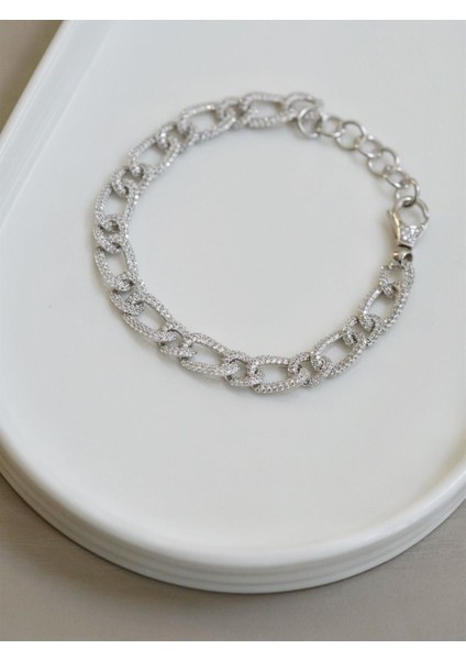 Taşlı Italyan Bileklik