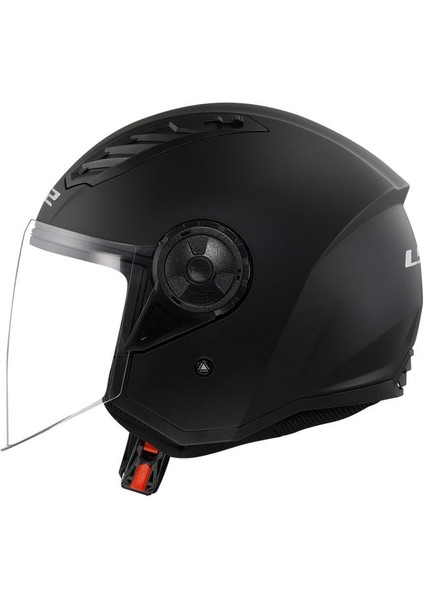 Airflow 2 Mat Siyah Yarım Kask modelleri