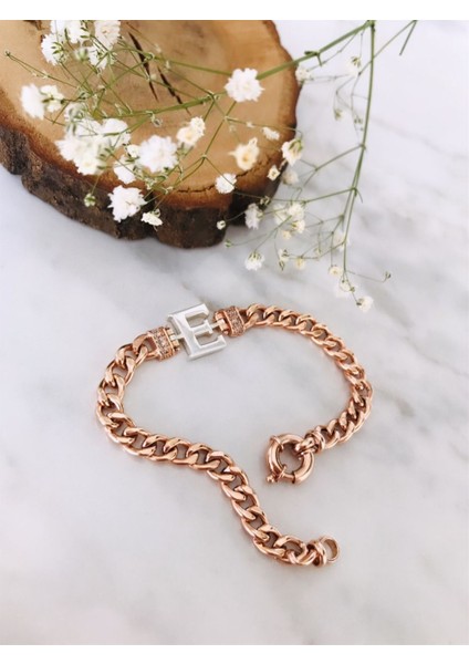 Harf Zincir Bileklik