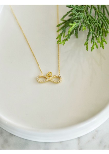 Sonsuzluk Kalp Kolye