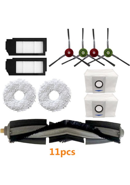 Ecovacs Deebot X1 / T10 Omni Robot Süpürge Parçaları Için Ana Rulo Fırça + Paspas Bezi + Toz Torbası + Hepa Filtre (Yurt Dışından) fiyatları