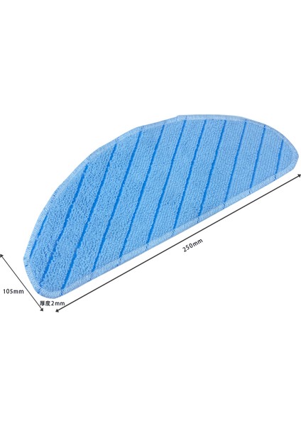 Ecovacs Deebot Ozmo T9 Max / T9 Aıvı / T9 Aıvı + / T9 Robot Süpürge Için Ana Fırça + Yan Fırça + Hepa Filtre + Paspas Bezi (Yurt Dışından)