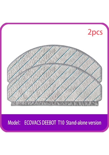 Ecovacs Deebot T10 Robot Süpürge Için Paspas Bezi (Yurt Dışından)