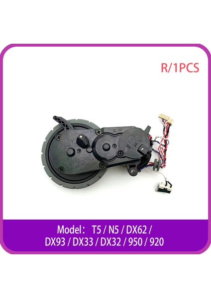 Ecovacs Deebot Ozmo T5/n5 /DX62/DX93/DX33/DX32/950/920 Robot Süpürge Için R Motor Tahrik Tekerlekleri (Yurt Dışından)