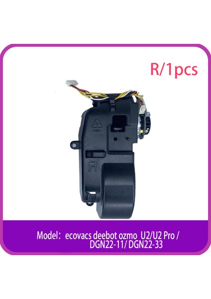 Ecovacs Deebot Ozmo U2/u2 Pro/ DGN22-11 DGN22-33 Robot Süpürge Onarım Aksesuarları Için L Motor Tahrik Tekerleği (Yurt Dışından)