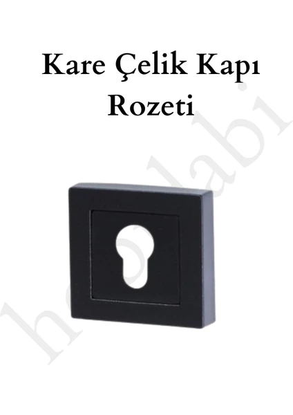 Konak Kare Rozetli Kapı Kolu