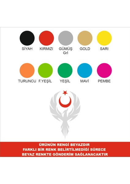 Anka Kuşu Sticker