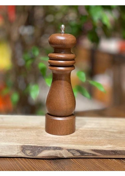 Ahşap Topuzlu Karabiber Değirmeni (No:1) 19 cm fiyatları