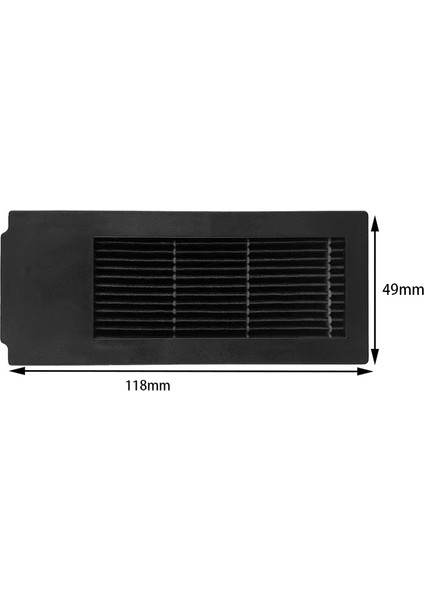 Ecovacs Deebot Robot Süpürge X2/x2 Pro Için Siyah Hepa Filtre Temizleme Aksesuarları (Yurt Dışından)