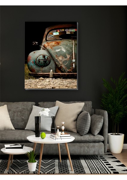 Bitmeyen Aşk Woswos Art Kanvas Tablo Minimalist Dekoratif Soyut Modern