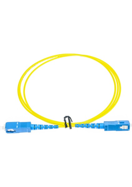 Fiber Optik Kablo 12 Metre Sc-Sc Sm Simplex Lszh Os2 2.0mm Ev-Ofis Internet Bağlantısı Için Uygundur