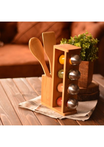 SİTAL Kaşıklı Baharat Takımı 4 Yuvalı modelleri