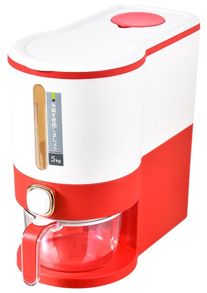 Ev Tipi Japon Tarzı Tek Tıklamayla Otomatik Pirinç Boşaltma Mühürlü Depolama Tankı (Yurt Dışından)