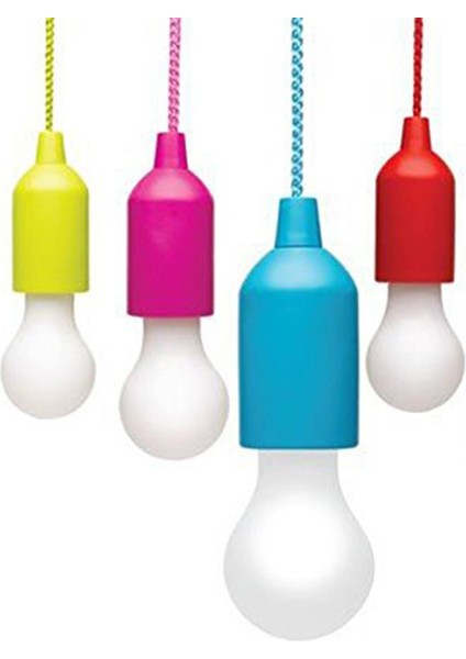 Renkli LED Ampul Avize Taşınabilir LED Çekme Kablosu Ampul Dış Mekan (Yurt Dışından) modelleri