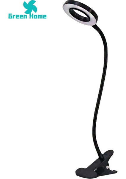 Yeşil Ev Gece Lambası Ayarlanabilir Parlaklık LED Kelepçe Masa Okuma Işığı (Yurt Dışından) fiyatları