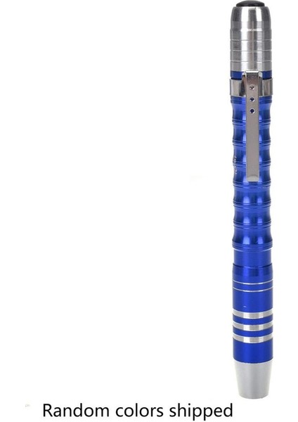 Alüminyum Alaşımlı Parlama El Feneri Uzun Bölüm Vurgu Taşınabilir El Feneri-Rastgele Renk (Yurt Dışından)