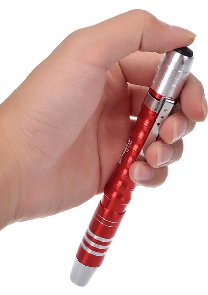 Alüminyum Alaşımlı Parlama El Feneri Uzun Bölüm Vurgu Taşınabilir El Feneri-Rastgele Renk (Yurt Dışından) indirimleri