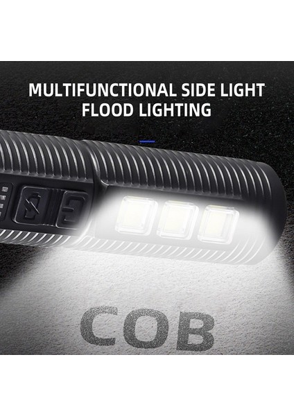 Cob LED El Feneri Torch Cob Flaş Işığı Acil Araç Emniyet Çekiç Kamp Için Çalışma Işığı (Yurt Dışından) fiyatları