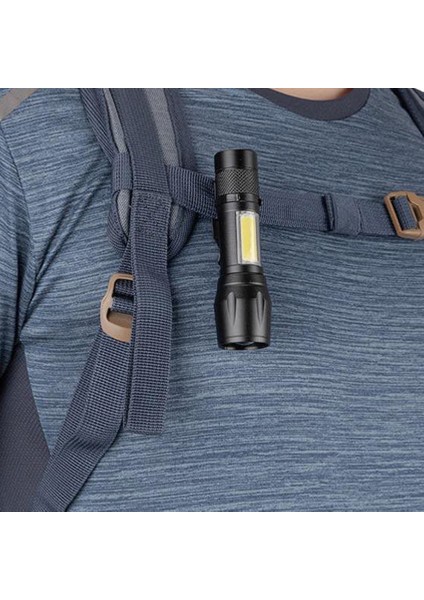 Vimite Güçlü El Feneri Açık Su Geçirmez Taşınabilir USB Şarj Edilebilir LED Flaş Işık Ev Acil Durum Lambası (Yurt Dışından) modelleri