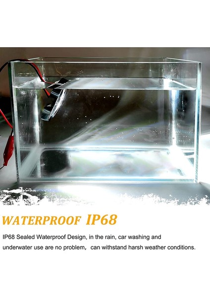 Zoroom 4 Adet Tekne Iç Aydınlatma, 12 V LED Tekne Güverte Iç Işık 3 Inç Yuvarlak Beyaz 6 LED Kıç Kıç Aynası Çapa Işığı (Yurt Dışından) fırsatları