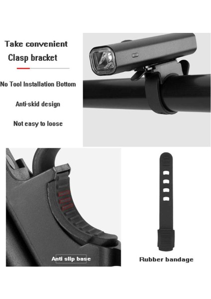 Bisiklet Işık Seti USB Şarj Edilebilir (Yurt Dışından) indirimleri