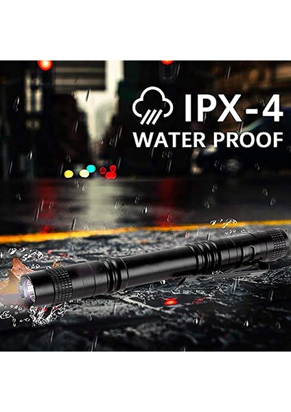 1pc LED Mini El Feneri - Yüksek Lümenli, Yakınlaştırılabilir, Suya Dayanıklı Işık - Cep Boyutunda Küçük LED El Feneri (Yurt Dışından) fiyatları