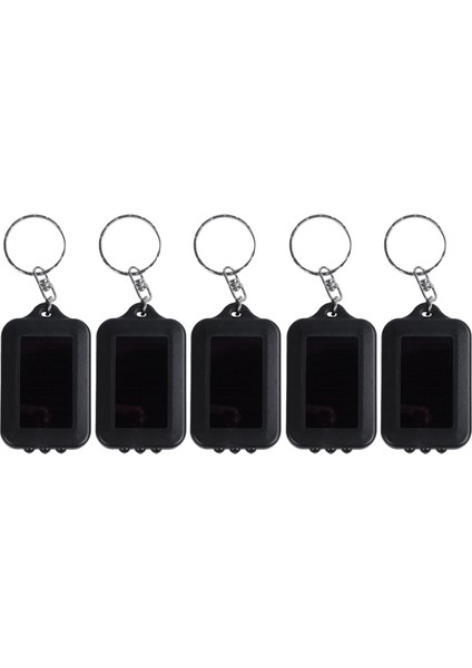 5x Acil Durum 3 LED Torch El Feneri Anahtarlık Güneş Enerjisi Güç Anahtarlık Lamba Işığı (Siyah) (Yurt Dışından) fiyatları