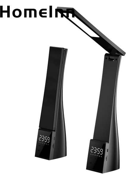Homeınn Masa Lambası Kısılabilir Çok Fonksiyonlu LED Masa Lambası, Çalar Saat Hoparlörlü (Yurt Dışından) modelleri