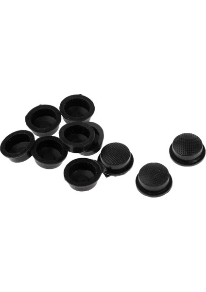 2X10 Adet 18650 LED El Feneri Torch Lambası Işık Kuyruk Anahtarı Düğme Kapağı Siyah (Yurt Dışından) fiyatları