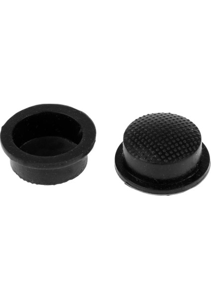 2X10 Adet 18650 LED El Feneri Torch Lambası Işık Kuyruk Anahtarı Düğme Kapağı Siyah (Yurt Dışından) fırsatları