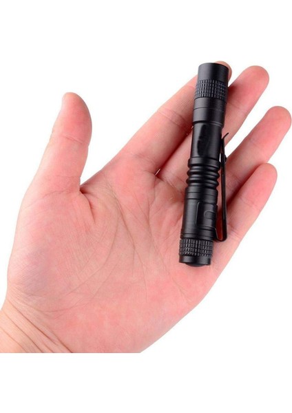 3x Flaş Kalem Torch Süper Küçük Mini Aaa Xpe-R3 LED Lamba Kemer Klipsi Cep Torch Kılıf ile (Yurt Dışından) indirimleri