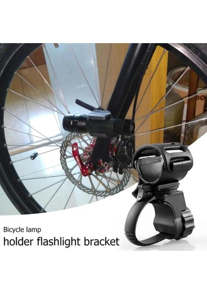 Adet Bisiklet Lambası 360 Derece Dönebilen Ön Işıklı Uyarı Işareti Fener Bisiklet Aksesuarları Dere (Yurt Dışından)