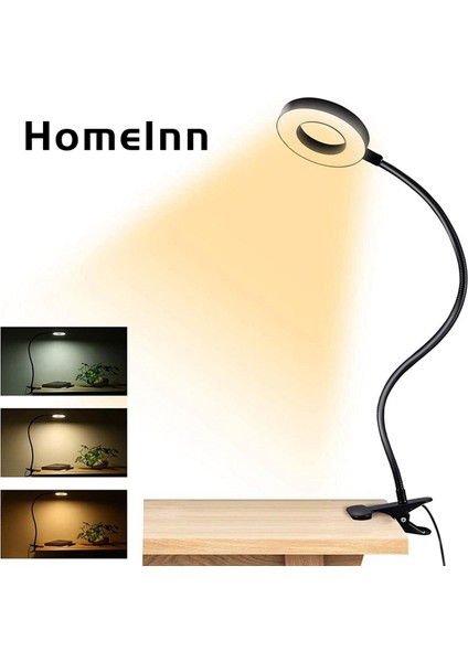 Homeınn Doldurma Işığı Üç Dişli Klipsli LED Masa Lambası Selfie Doldurma Işığı (Yurt Dışından) indirimleri