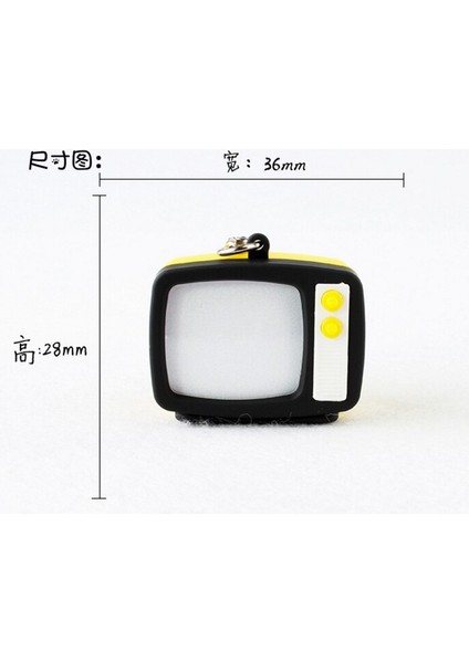 [yeni Ürün] Eski Moda Tv Anahtarlık El Feneri LED Anahtarlık Ses Anahtarlık Çocuk Oyuncakları Hediye Araba Anahtarlık Noel Hediyesi (Yurt Dışından) indirimleri