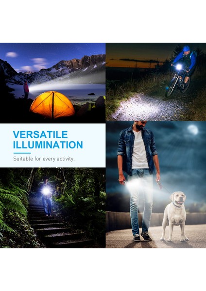 USB Şarj Edilebilir 2 LED + 5 Cob El Feneri 4 Aydınlatma Modu Mini Taşınabilir Acil Işık Telefonu Şarj Edebilir (Yurt Dışından) modelleri