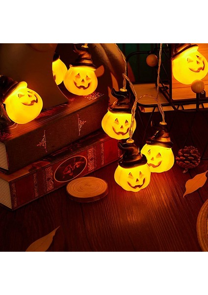 Cadılar Bayramı Balkabağı Dize Işıkları Withwizard Hat Kabak Dize Işıkları Ev Açık Parti Cadılar Bayramı Dekorasyon Için (Yurt Dışından) fırsatları