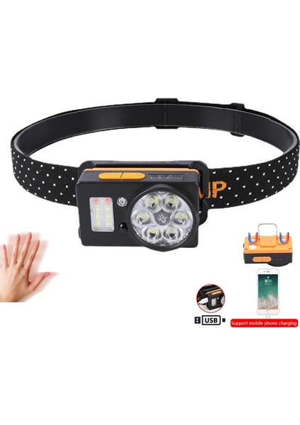 Yeni Sl-11/ Sl-12 Akıllı Sensör Far Koşu 6000 K Açık Hava Macera Yürüyüş Balıkçılık Projektör 200 M Mesafe Işığı Far (Yurt Dışından) modelleri