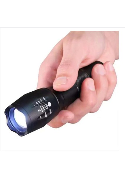 【rongcai】 Yüksek Güçlü Askeri Sınıf Taktik El Feneri Taclight 40X Daha Parlak (Yurt Dışından) modelleri