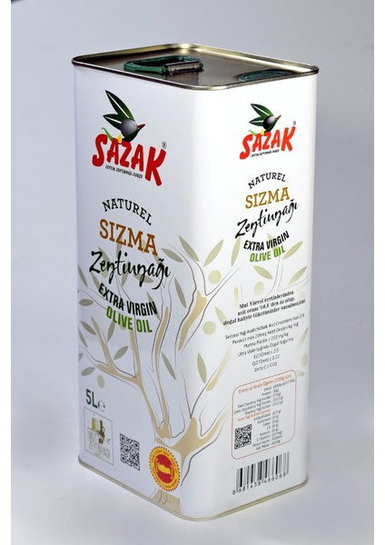 Naturel Sızma Zeytinyağı 5 lt