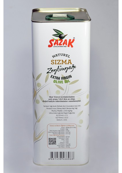 Naturel Sızma Zeytinyağı 5 lt