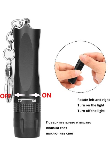 Mını Süper Parlak LED El Feneri T6 Lamba Boncuk Su Geçirmez LED Torch Kullanın Aa Pil ile Çalışır Dış Mekan Kullanımı Için Uygundur (Yurt Dışından) fiyatları