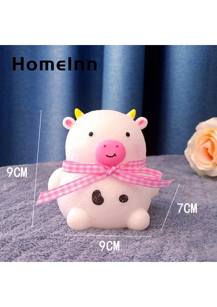 Homeınn Karikatür Inek Lambası Titreşimsiz Ücretsiz Karikatür Inek Tarzı Pille Çalışan LED Gece Lambası (Yurt Dışından) fiyatları