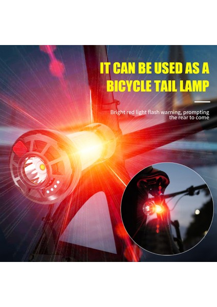 Açık Çadır Lambası Ipx6 Su Geçirmez Kamp Deniz Feneri Type-C Şarj Acil Işık Fener Çalışma Aydınlatma El Feneri Çadır Aksesuarları (Yurt Dışından) fiyatları