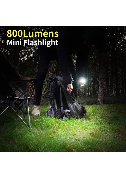 Xhhdqes Cob El Feneri, 500 Lümen Parlak Şarj Edilebilir Anahtarlık Mini El Feneri 3 Işık Modu ile Şişe Açacağı Balıkçılık, Kamp Için (Yurt Dışından) fiyatları