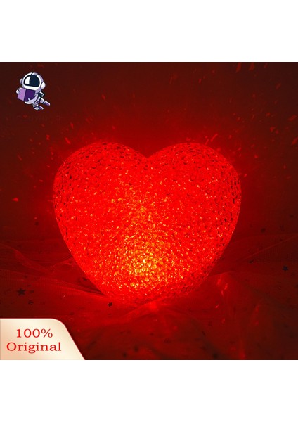 Grebest LED Gece Lambası Titreşimsiz 3D Aşk Kalp LED Gece Lambası Düğün Süsleme (Yurt Dışından) indirimleri
