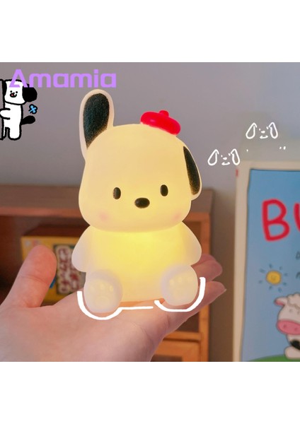 Amamia Masa Lambası Yumuşak Aydınlatma Tavşan LED Gece Lambası Köpek Gece Lambası Dekor (Yurt Dışından) indirimleri