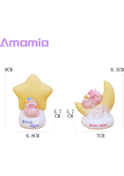 Amamia Karikatür Lamba Göze Çarpan Olmayan Karikatür Gy Ördek Tarzı LED Başucu Lambası Dekor (Yurt Dışından) fiyatları